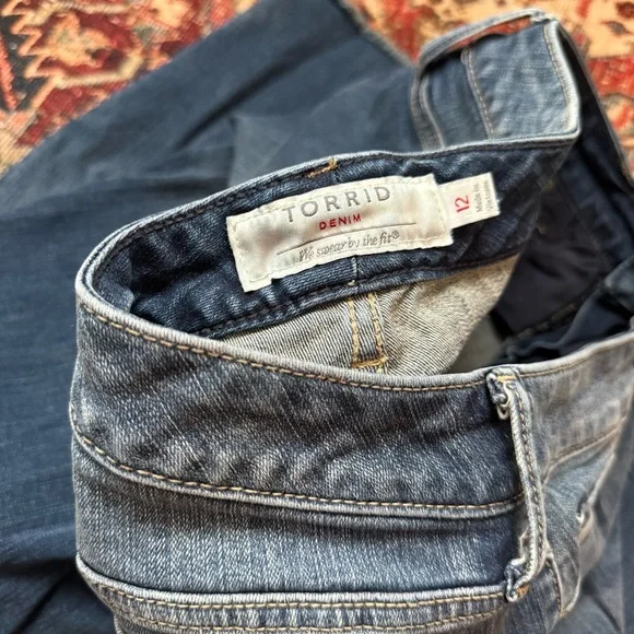 Torrid Rippy Jeggings!‎ - Picture 6 of 8